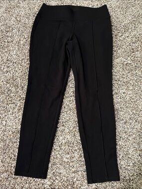 Nine West Black Ponte Leggings with High Waistband